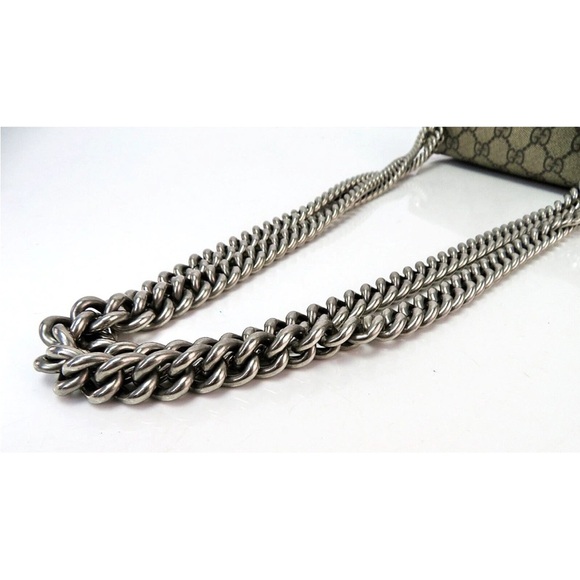 Gucci Beige and Red Shoulder Bag - Picture 9 of 16